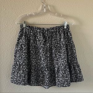 Floral Mini Skirt